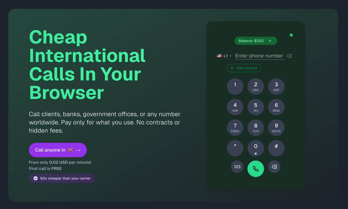 Более К/месяц через год после запуска аналога Skype
