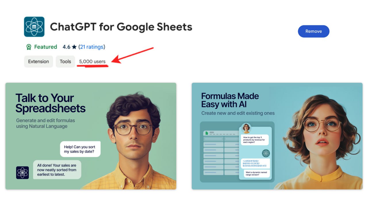 Как простой продукт привлёк венчурный фонд: кейс ChatGPT for Sheets